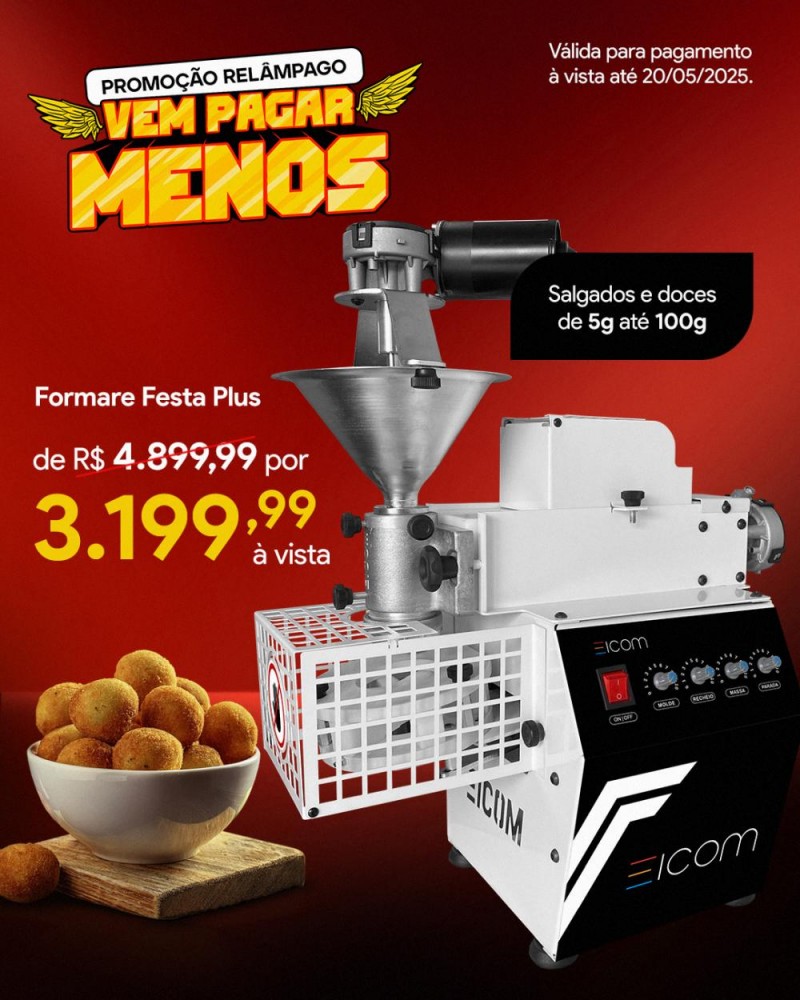 Detalhes do produto Formare Festa Plus (até 100g)