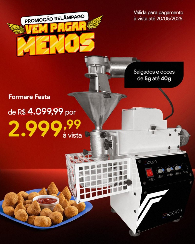 Detalhes do produto Formare Festa Lite (até 40g)