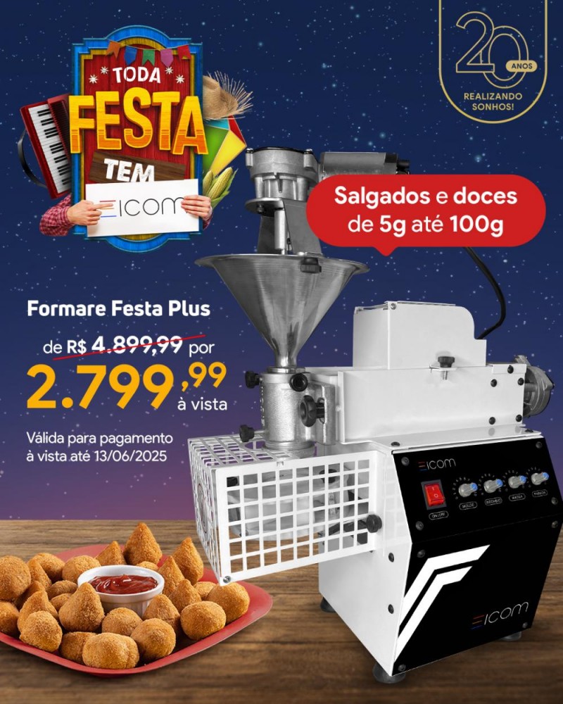 Detalhes do produto Formare Festa Plus (até 100g)