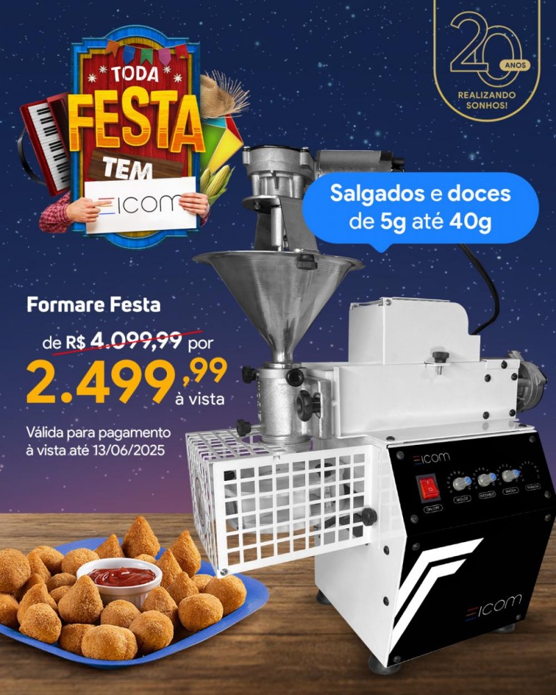 Detalhes do produto Formare Festa Lite (até 40g)