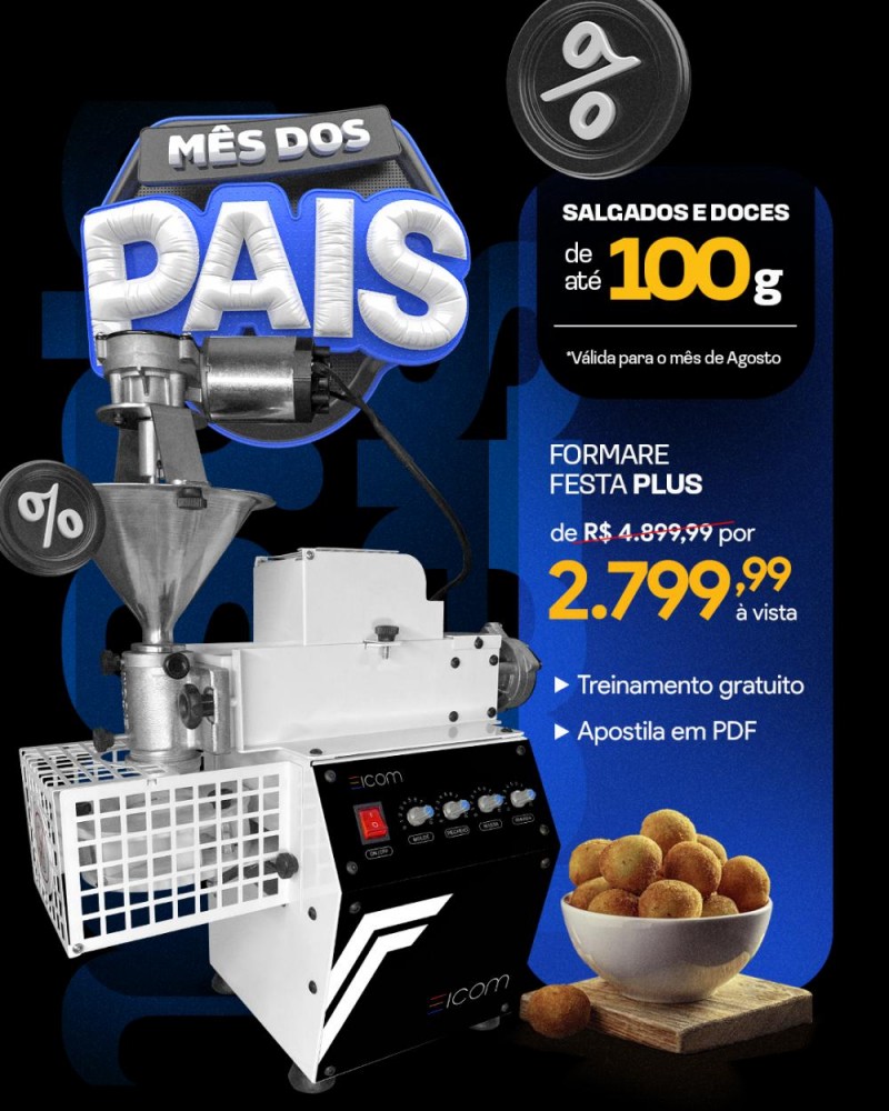 Formare Festa Plus (até 100g)
