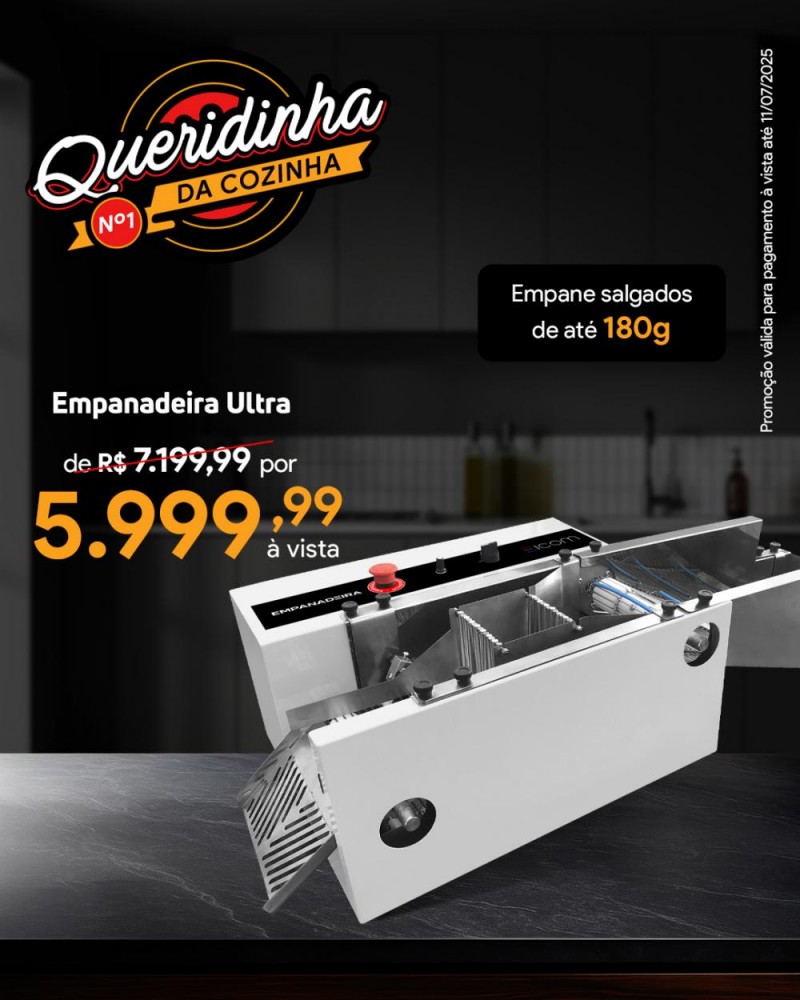 Empanadeira Ultra (5g até 180g)