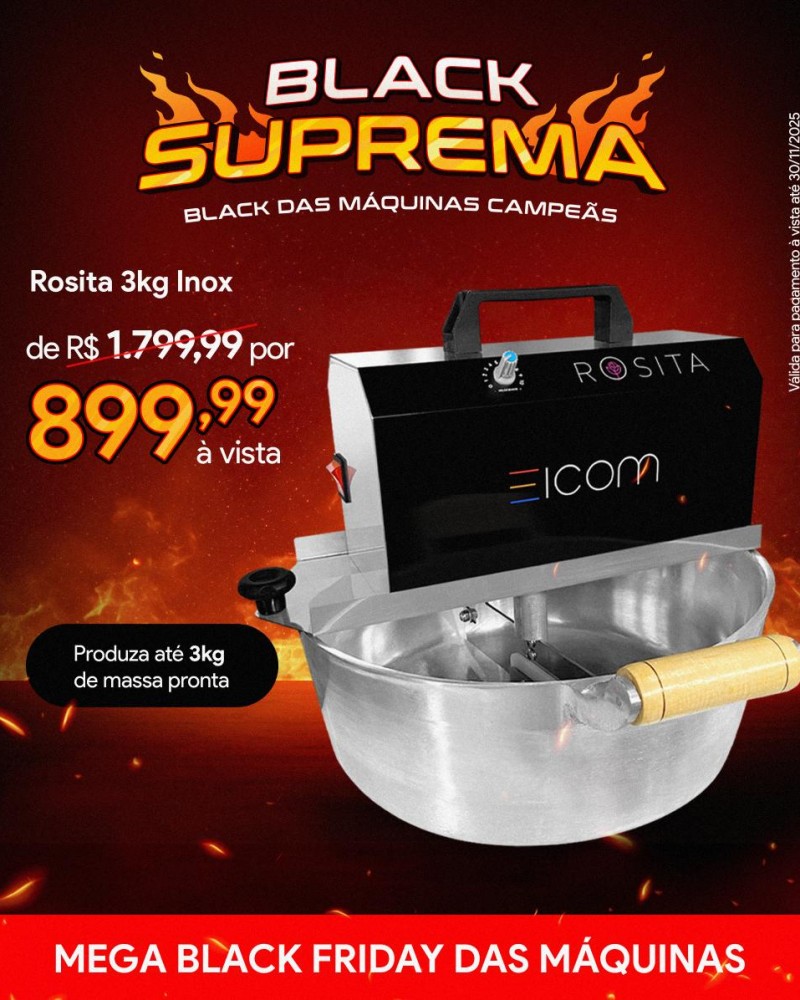 Panela Elétrica Rosita 3kg Inox