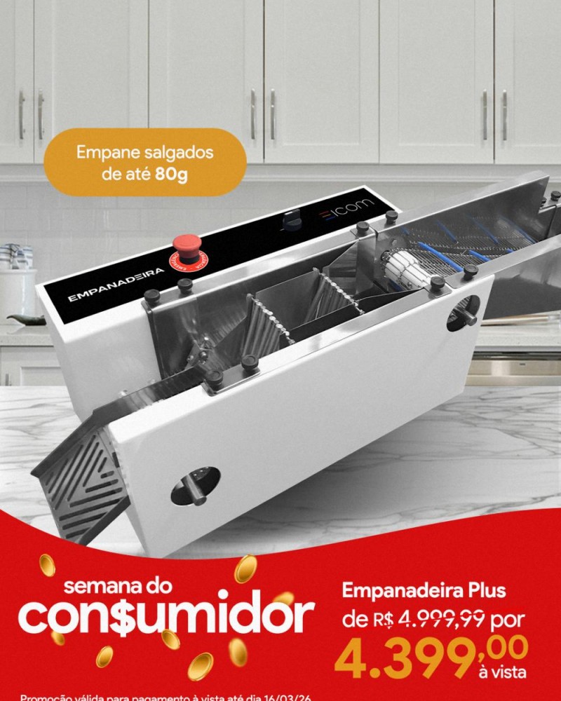 Empanadeira Plus (5g até 80g)