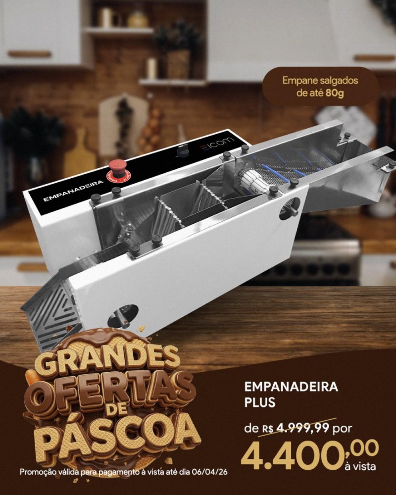 Empanadeira Plus (5g até 80g)