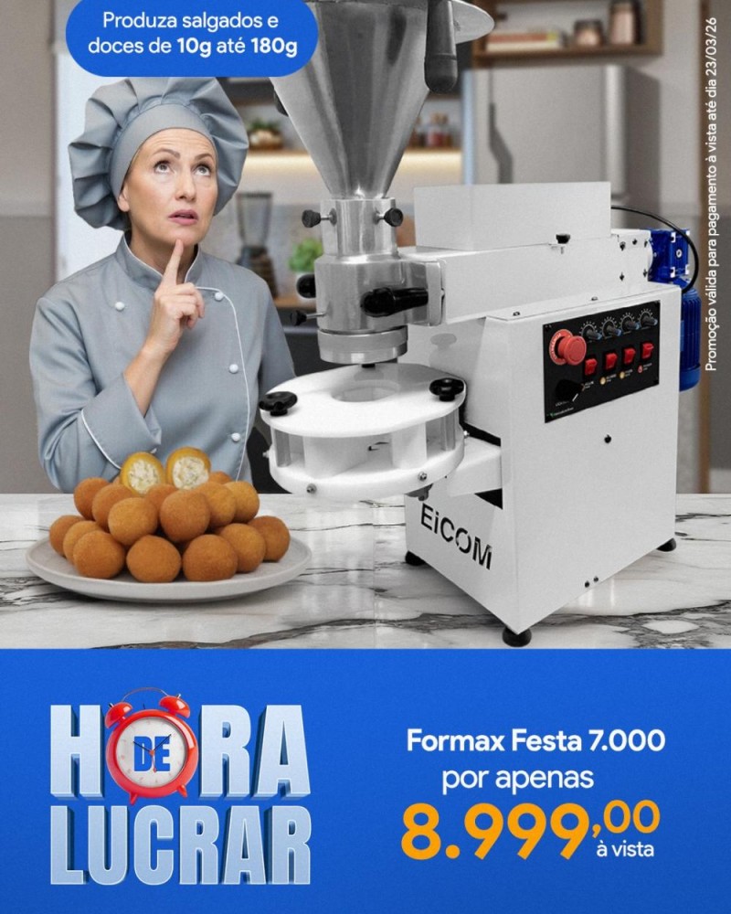 Formax Festa 7.000 (até 180g)