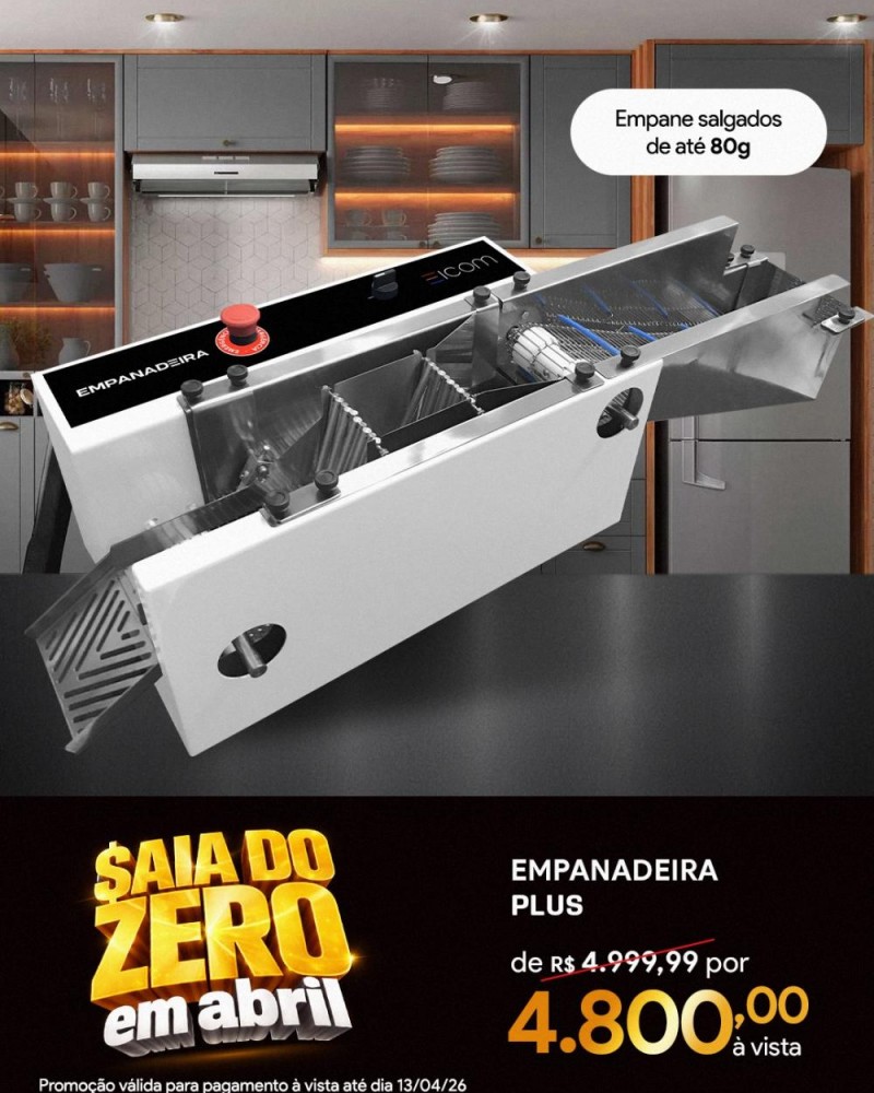 Empanadeira Plus (5g até 80g)