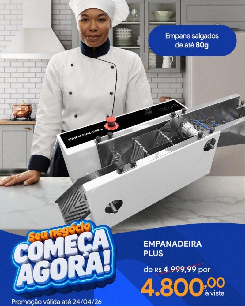 Empanadeira Plus (5g até 80g)