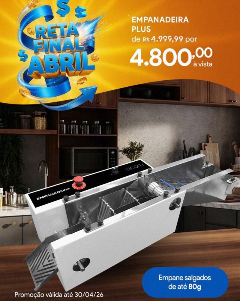 Empanadeira Plus (5g até 80g)