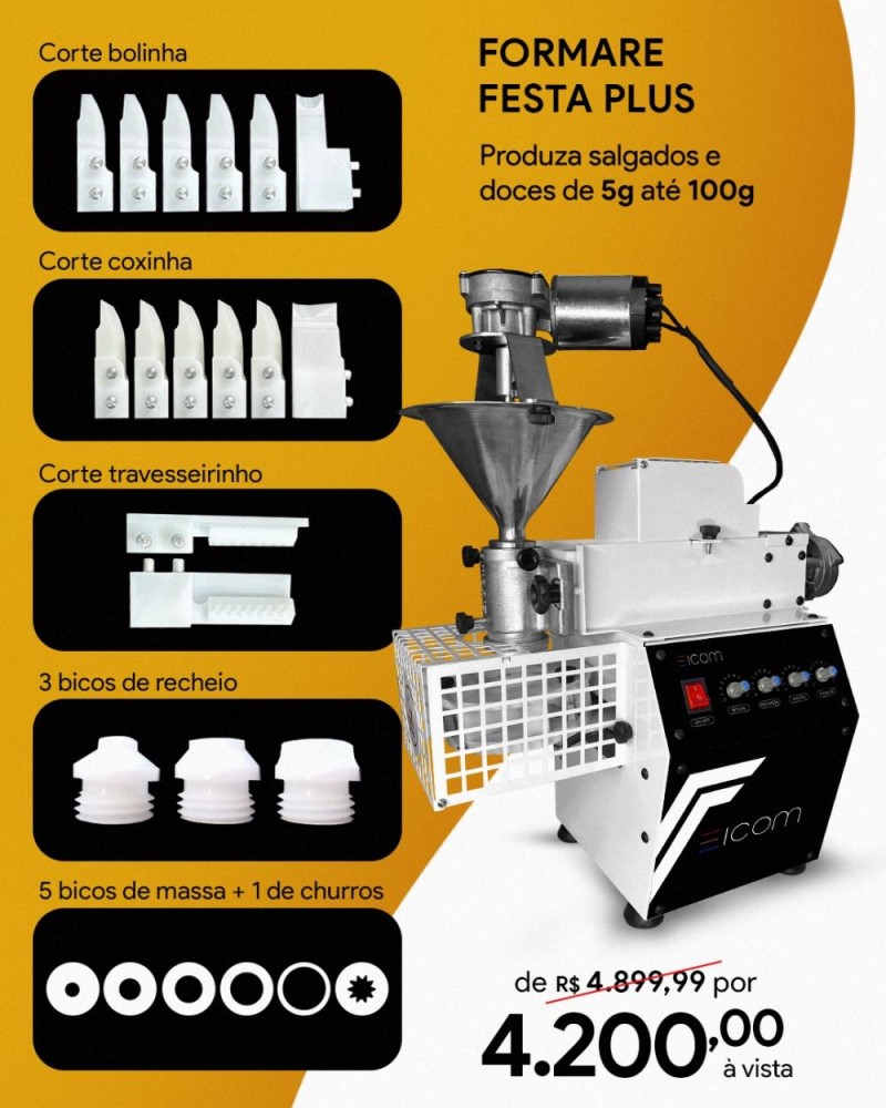 Formare Festa Plus (até 100g)