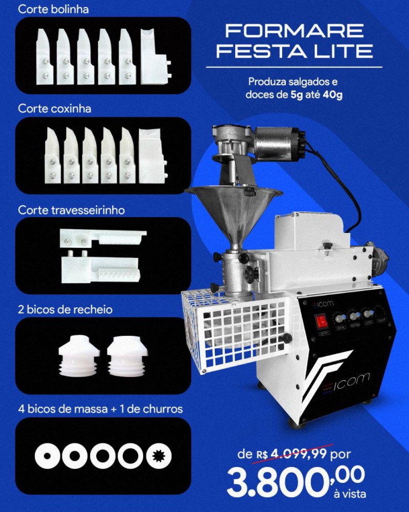 Formare Festa Lite (até 40g)