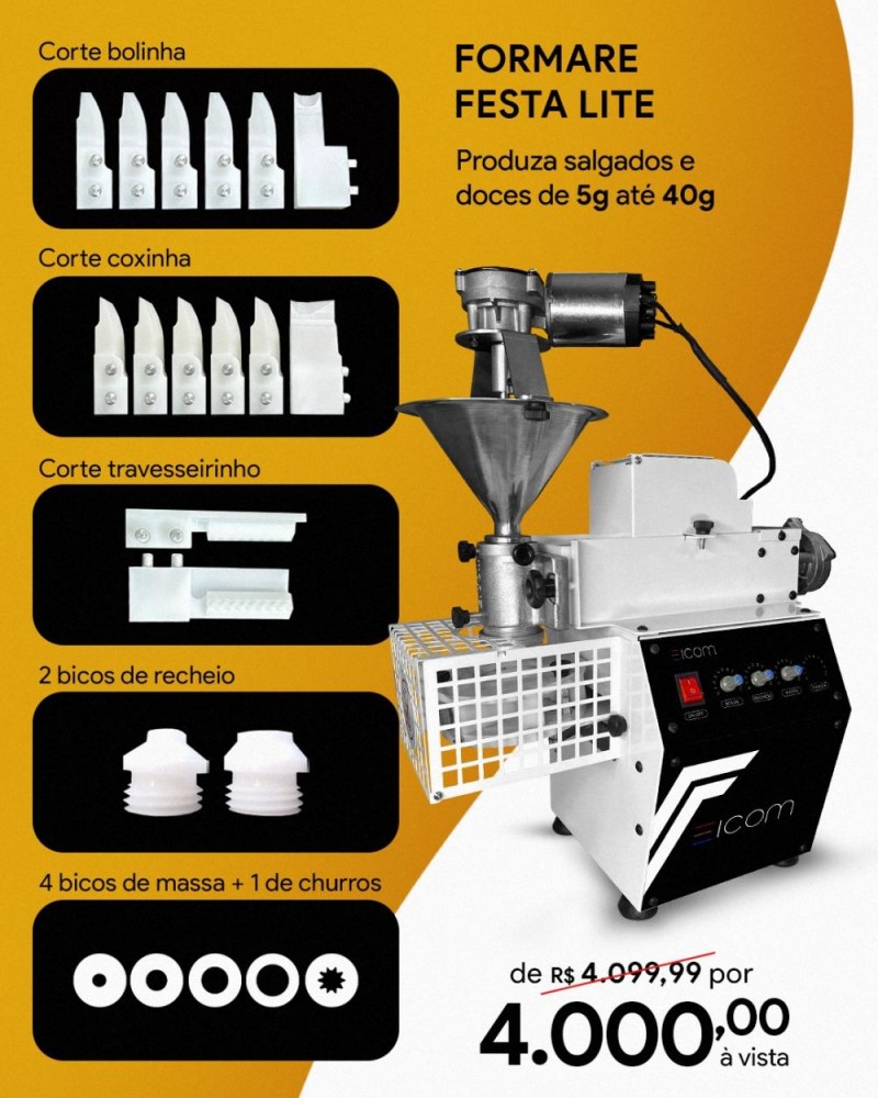 Formare Festa Lite (até 40g)