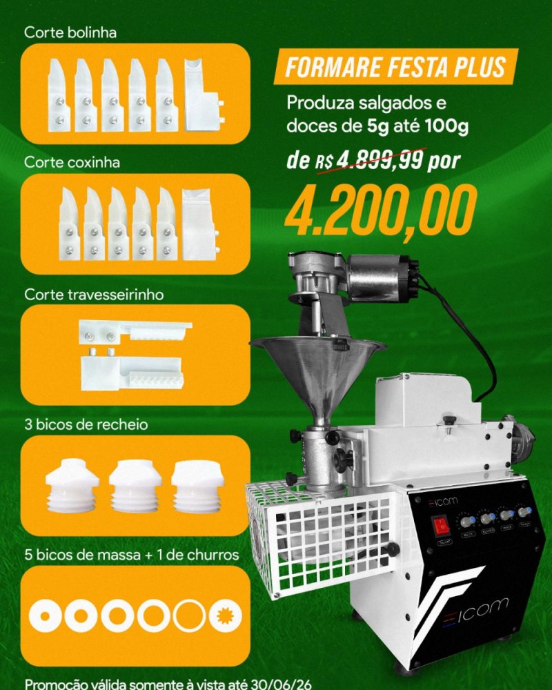 Formare Festa Plus (até 100g)