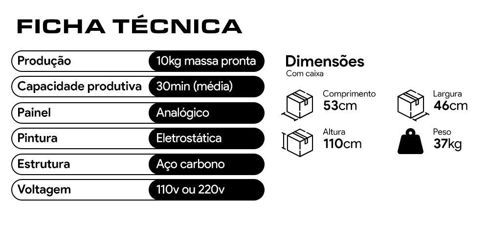 Masseira Mixer 10kg
